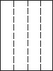 A sample cutout of a piece of paper