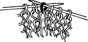 A black and white hand drawn image of vertical markers