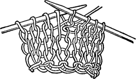 A black and white hand drawn image of blind increase slanting to the left